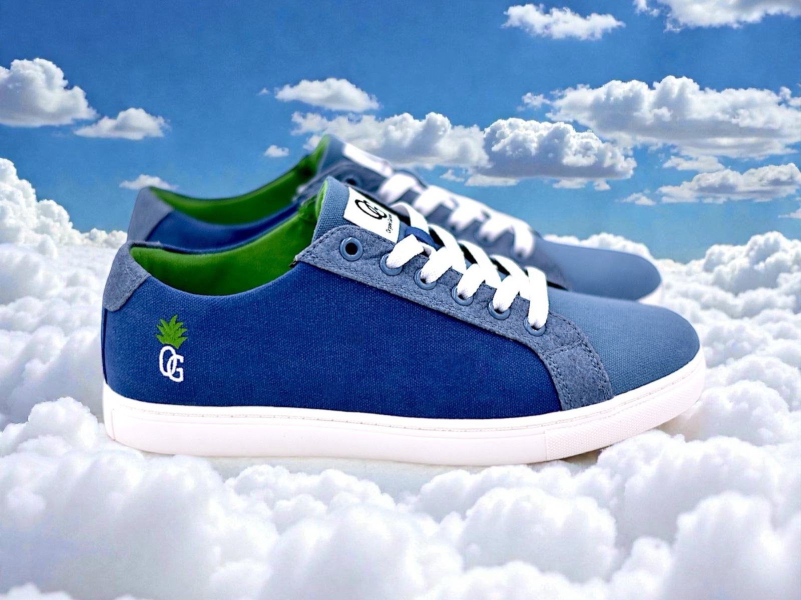 OG Pineapple Blue Dream Performance Sneakers