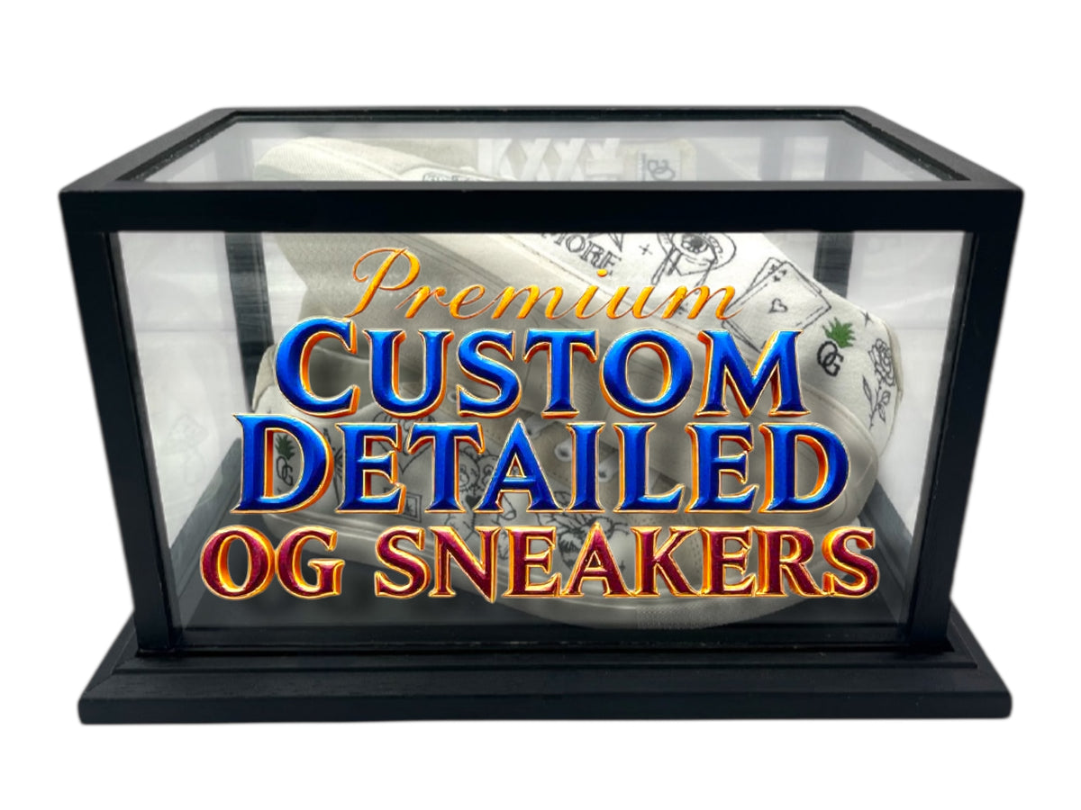 Add Premium Custom Sneaker Art (OG sneakers are not included)
