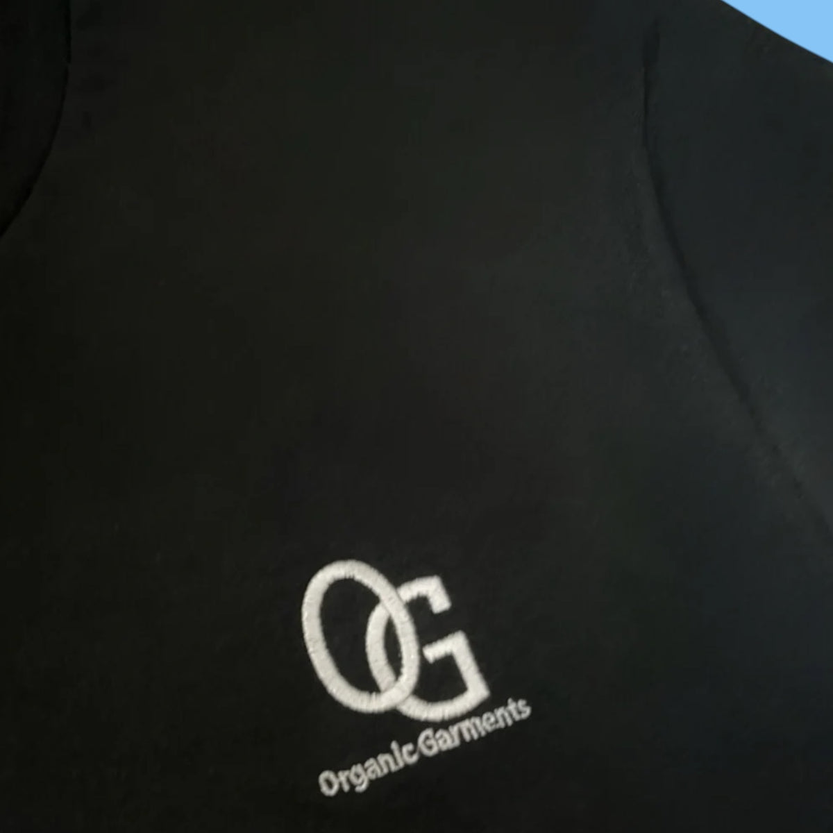 Organic Cotton T-Shirt with Embroidered OG Logo